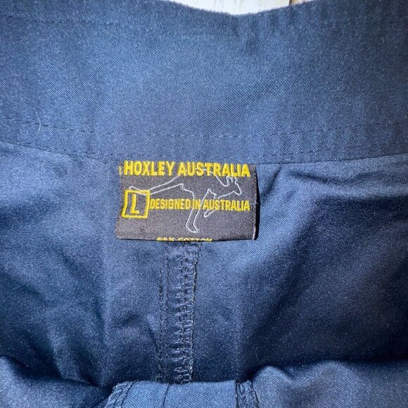 Hoxley Australia Men's Board Shorts Blue Size L Kangaroo Summer Ocean Relax - Picture 7 of 7